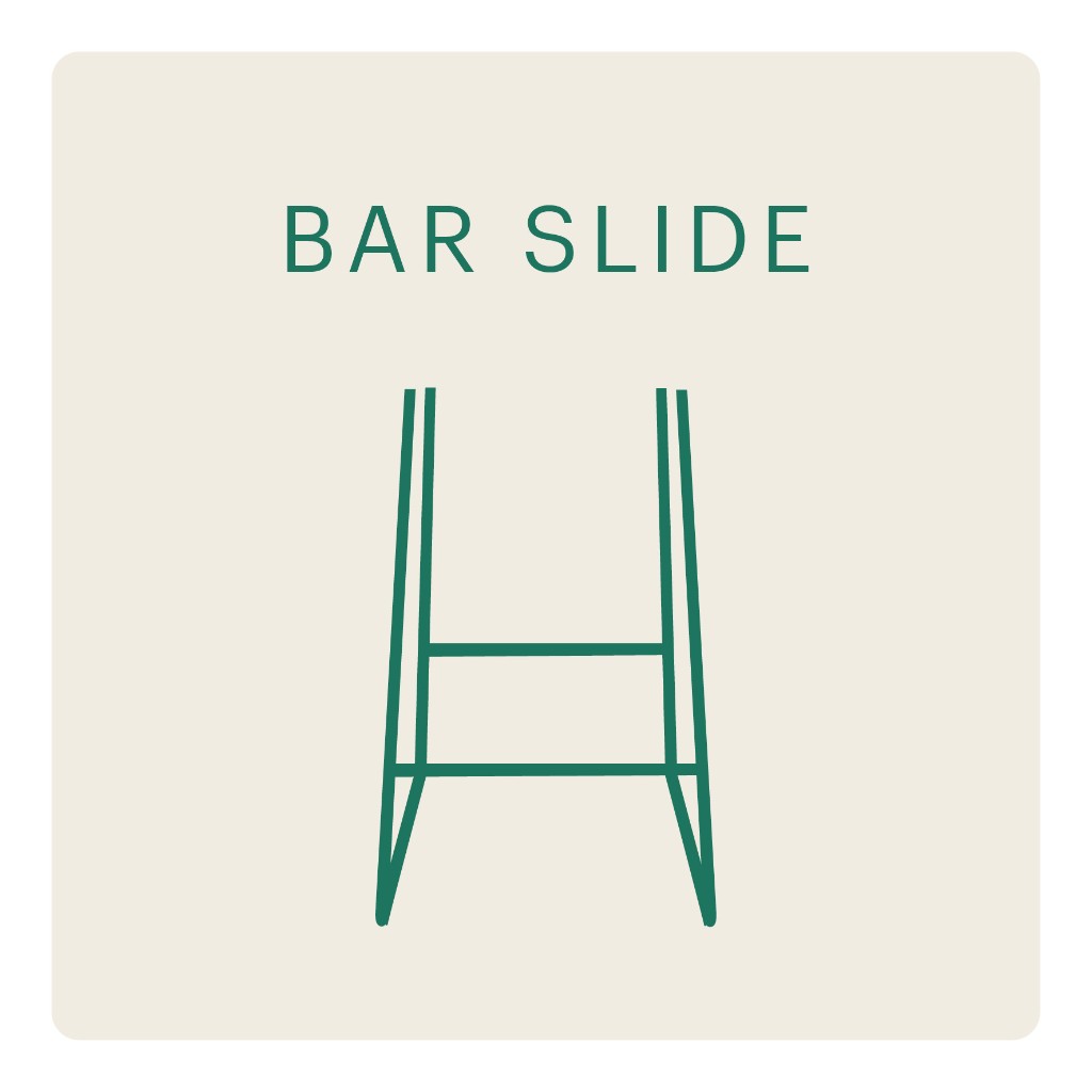 Modeus Bar Slide bar chair frame