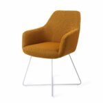 Hiroo Foggy Fusion Esszimmerstuhl - Cross White – Bild 15