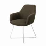Hiroo Foggy Fusion Esszimmerstuhl - Cross White – Bild 19