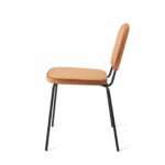 Vender Velvet Orange Eetkamerstoel - Afbeelding 2
