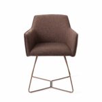 Hofu Wild Walnut Eetkamerstoel - Beehive Rose - Afbeelding 9