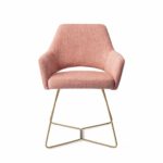 Yanai Amazing Grey Chaise de table - Beehive Gold – Image 5