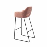 Yanai Pink Punch Barkruk - Slide Black (H) - Afbeelding 4