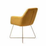 Kinko Dijon Chaise de table - Cross Gold – Image 4
