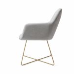 Kinko Dijon Chaise de table - Cross Gold – Image 6