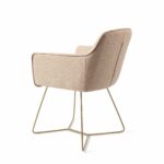 Hofu Checkers Charm Eetkamerstoel - Beehive Gold - Afbeelding 16