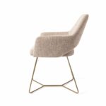Yanai Amazing Grey Chaise de table - Beehive Gold – Image 10
