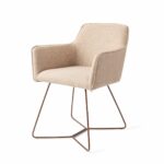 Hofu Wild Walnut Eetkamerstoel - Beehive Rose - Afbeelding 3