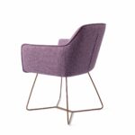 Hofu Wild Walnut Eetkamerstoel - Beehive Rose - Afbeelding 8