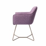 Hofu Wild Walnut Eetkamerstoel - Beehive Rose - Afbeelding 6