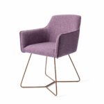 Hofu Wild Walnut Eetkamerstoel - Beehive Rose - Afbeelding 7
