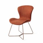 Moji Flax and Hay Esszimmerstuhl - Beehive Rose – Bild 11