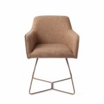 Hofu Wild Walnut Eetkamerstoel - Beehive Rose - Afbeelding 13