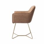 Hofu Checkers Charm Eetkamerstoel - Beehive Gold - Afbeelding 18