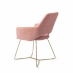 Yanai Amazing Grey Chaise de table - Beehive Gold – Image 8