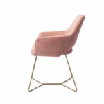 Yanai Amazing Grey Chaise de table - Beehive Gold – Image 6