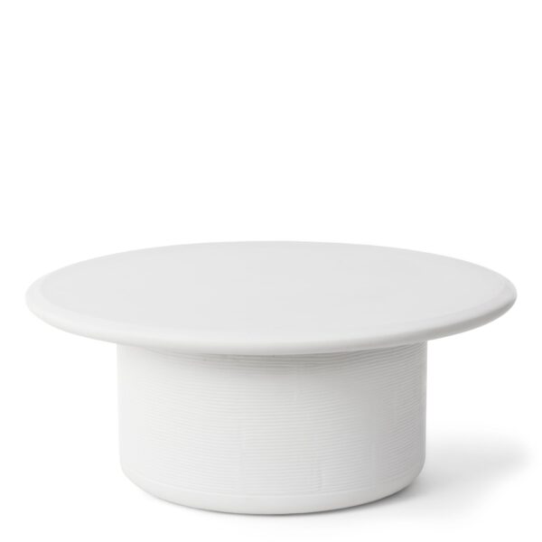 Vaaraa Ivory Coffee Table - Round (90cm) - Image 4