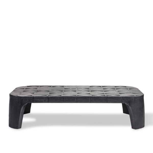 Kartano Burnt Black Salontafel - 160x80cm