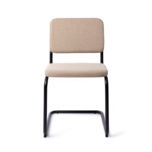 Mugi Mocha Mousse Eetkamerstoel - Black Frame