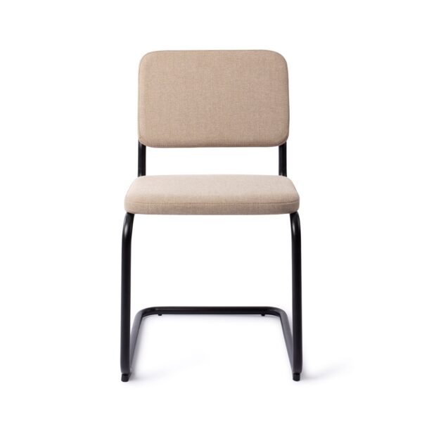 Mugi Mocha Mousse Eetkamerstoel - Black Frame